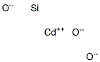 Cadmium silicon trioxide Struktur