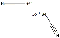 Cobalt(II) selenocyanate Struktur