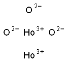 Holmium oxide Struktur