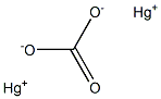 Mercury(I) carbonate Struktur