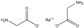 Radium diglycine Struktur