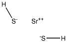 Strontium bisulfide Struktur