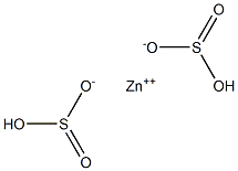 Zinc bisulfite Struktur