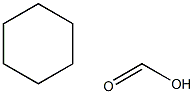 CYCLOHEXANE METHANOIC ACID Struktur