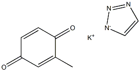 Methyl benzoquinone triazole potassium salt Struktur