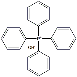 Tetraphenylphosphonium hydroxide Struktur