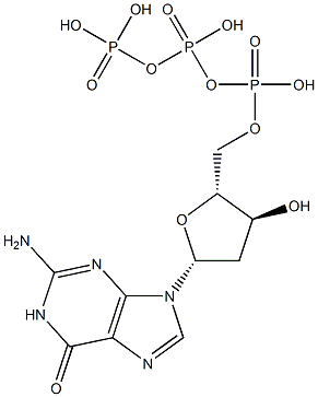 Deoxyguanosine triphosphate Struktur