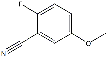 2-fluoro-5-methoxybenzonitrile Struktur