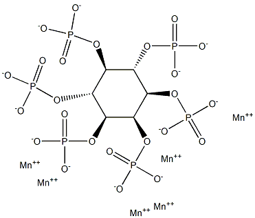 MANGANOUSPHYTATE Struktur