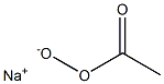 PERACETICACIDSODIUMSALT Struktur