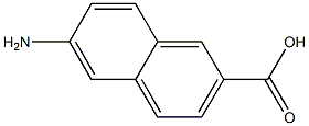 6-AMINO-2-NAPHTHOICACID,90% Struktur