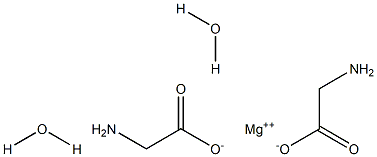 MAGNESIUMGLYCINATE,DIHYDRATE,11.7%,POWDER Struktur