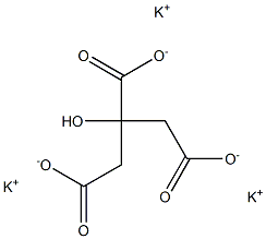 POTASSIUMCITRATE,GRANULAR,USP Struktur