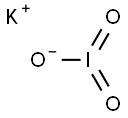 POTASSIUMIODATE,FCC Struktur