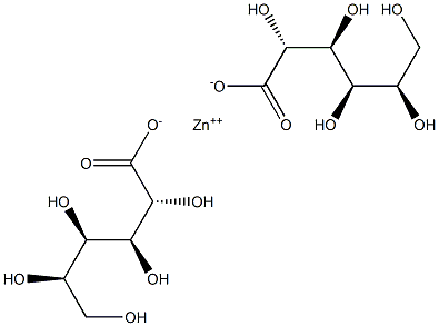 ZINCGLUCONATE,USP Struktur