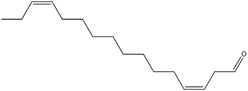 CIS,CIS-3,13-HEXADECADIENAL Struktur