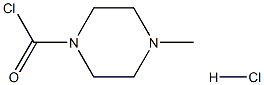 1-chlorocarbonyl-4-methylpiperazine hydrochloride Struktur