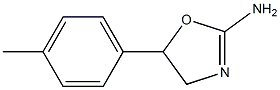 2-Oxazoline, 2-amino-5-(p-tolyl)- Struktur