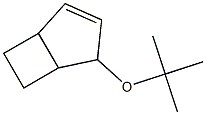 Bicyclo[3.2.0]hept-2-ene, exo-4-tert.butoxy- Struktur