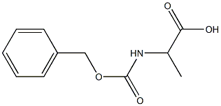 CBZ-DL-Alanine Struktur