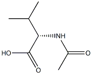 N-Acwetyl-L-Valine Struktur