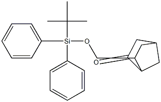 Silane, t-butyldiphenyl(norbornan-6-on-2-ylmethoxy)- Struktur