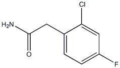 2-(2-Chloro-4-fluorophenyl)acetamide 97% Struktur