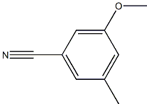 3-Methoxy-5-methylbenzonitrile 98% Struktur