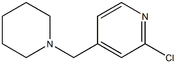 2-CHLORO-4-(PIPERIDINYLMETHYL)PYRIDINE Struktur