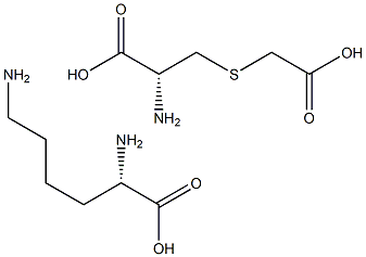 L-LYSINE-L-CARBOCYSTEINE Struktur