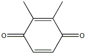 2,3-dimethylquinone Struktur