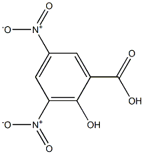 3,5-dintrosalicylic acid Struktur