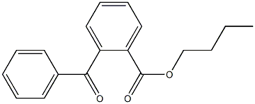 butyl o-benzoylbenzoate Struktur