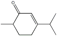 3-p-menthen-2-one Struktur