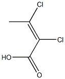 dichloroisocrotonic acid Struktur