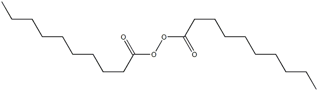 capriroyl peroxide Struktur