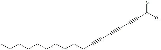 heptadecatriynoic acid Struktur