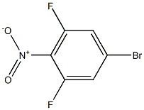 3,5-Difluoro-4-Nitro Bromobenzene Struktur