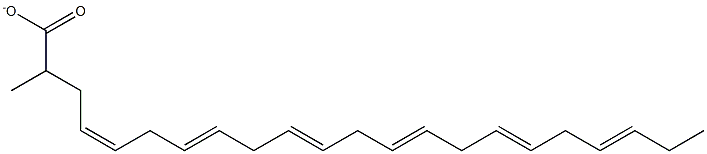 Methyl-cis-4,7,10,13,16,19-Docosahexaenoate Struktur