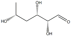 4-deoxyfucose Struktur