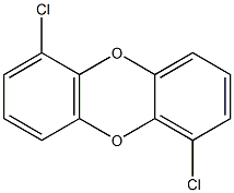 4,9-dichlorodibenzodioxin Struktur