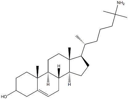 25-aminocholesterol Struktur