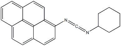 N-(1-pyrenyl)cyclohexylcarbodiimide Struktur