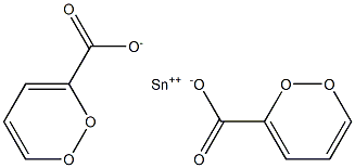 tin(II) dioxinate Struktur