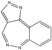 triazolo(4,3-d)benzodiazepine Struktur