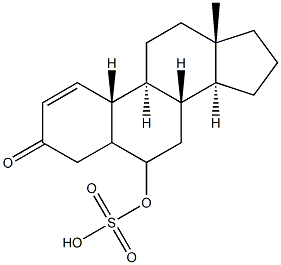 6-hydroxyestrogen 6-sulfate Struktur