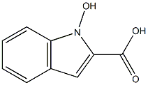 1-hydroxyindole-2-carboxylic acid Struktur