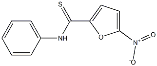 5-nitro-N-phenyl-2-thiofuramide Struktur