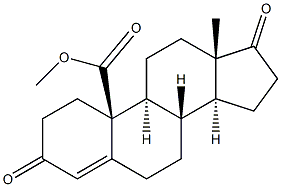 methyl androst-4-ene-3,17-dion-19-oate Struktur