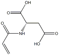 N-acryloylaspartic acid Struktur